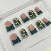 Rose Elegance duck nails D014