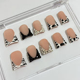 Animal Sparkle Duck Nails D018