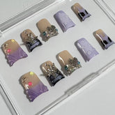 Lavender Mix Duck Nails L243