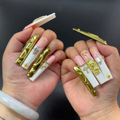 Gilded Sacred Handmade Nails G013