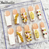 Opulent Divine Handmade Nails D048