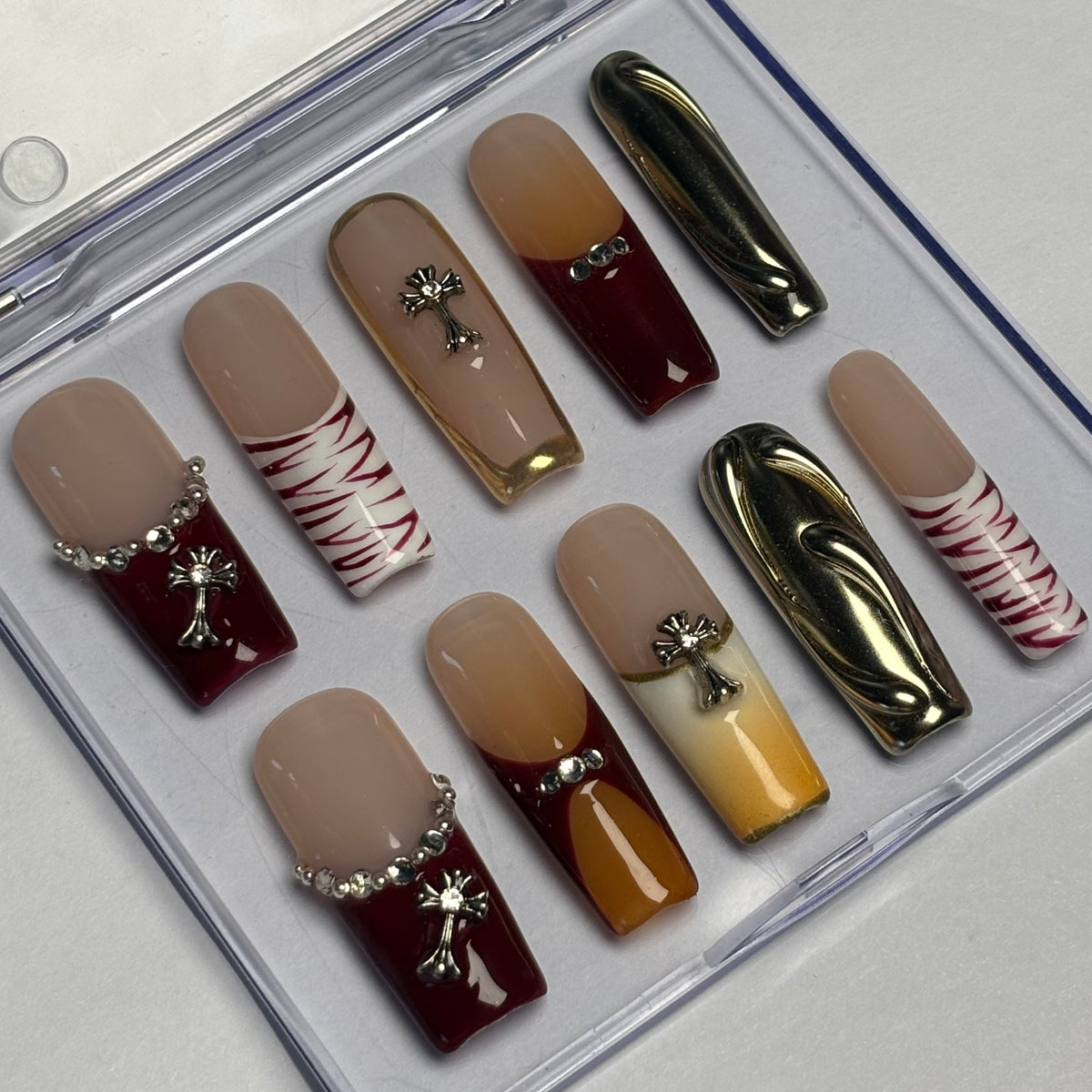 Glam Fusion Handmade Nails DH001