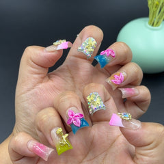 Blush Fantasy Duck Nails L263