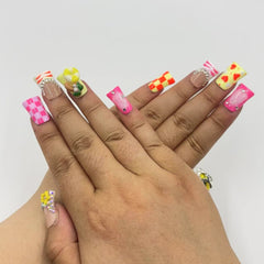 Sunshine Charm Duck nails  L220