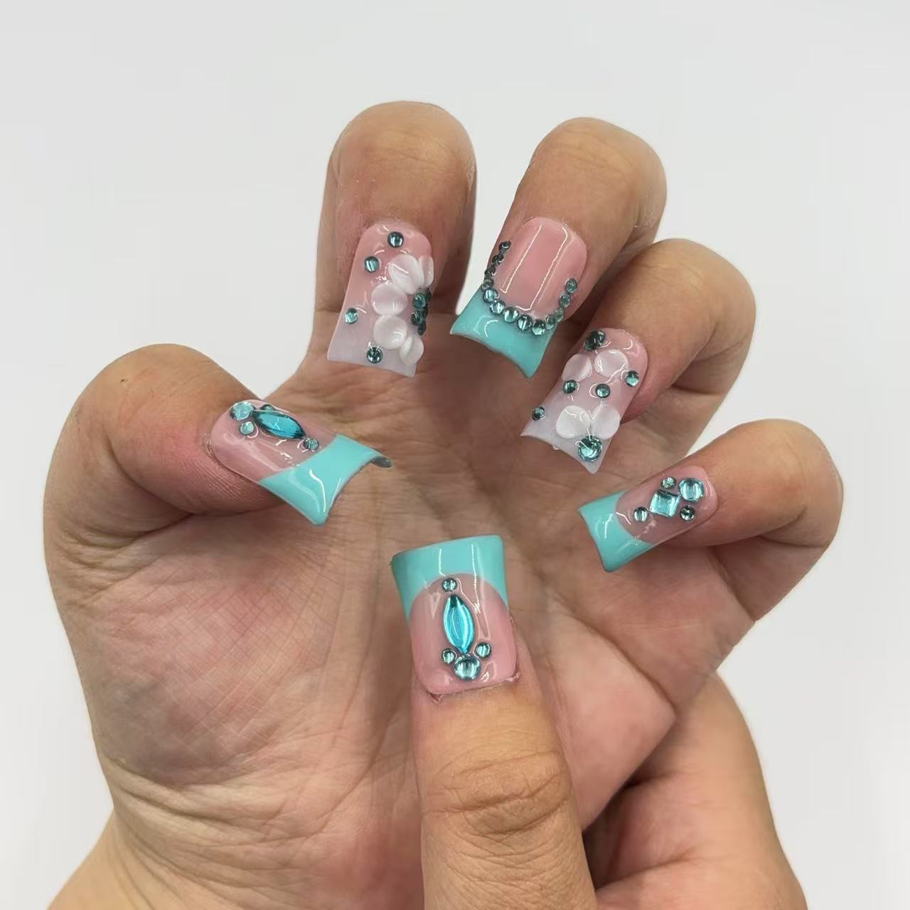 Sweet Spring Duck Nails L255