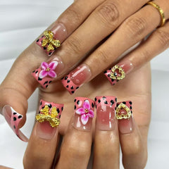 Charming Watermelon Handmade Nails L271