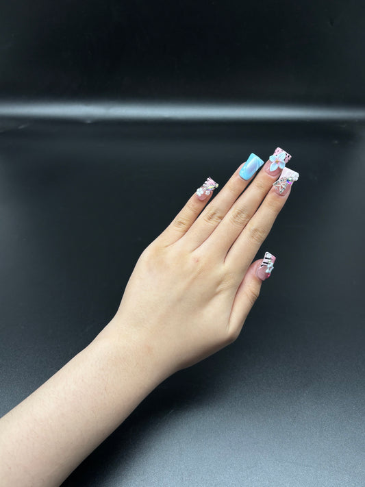Sweet Fantasy Handmade Duck Nails L213