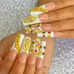 Opulent Divine Handmade Nails  D048