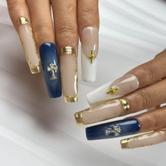 Noble Shade Handmade Nails D012