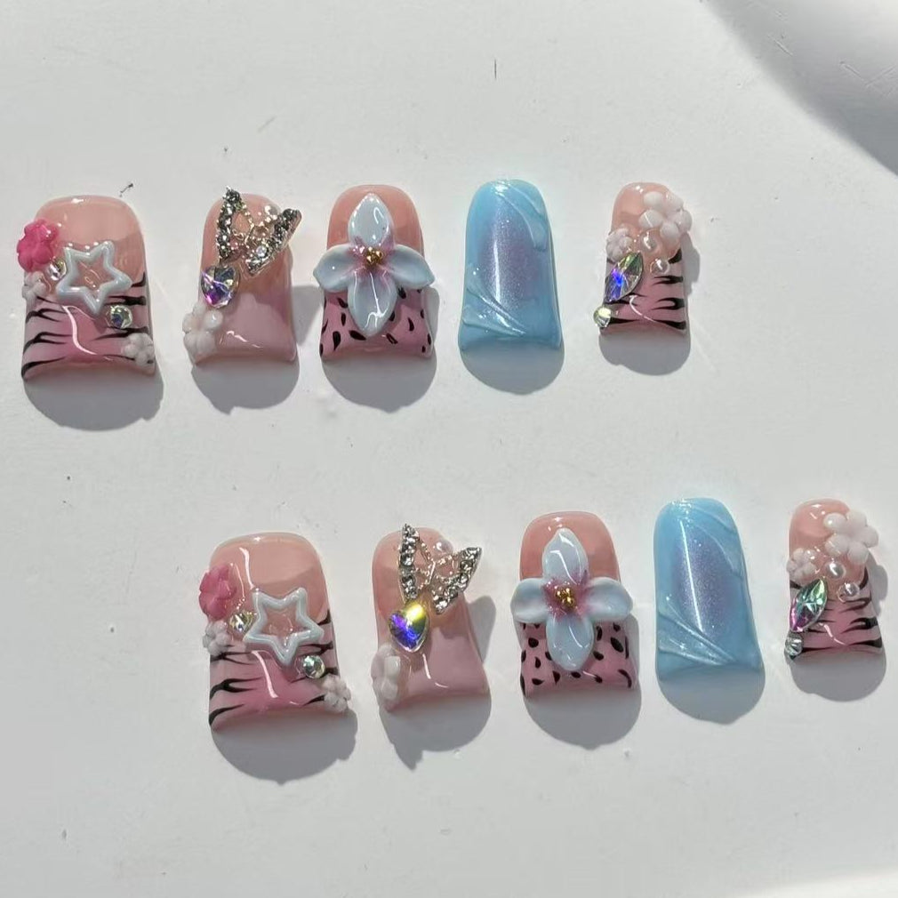 Sweet Fantasy Handmade Duck Nails L213