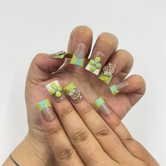 Spring Crown duck nails L241
