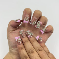 Pink Dream Duck Nails L230