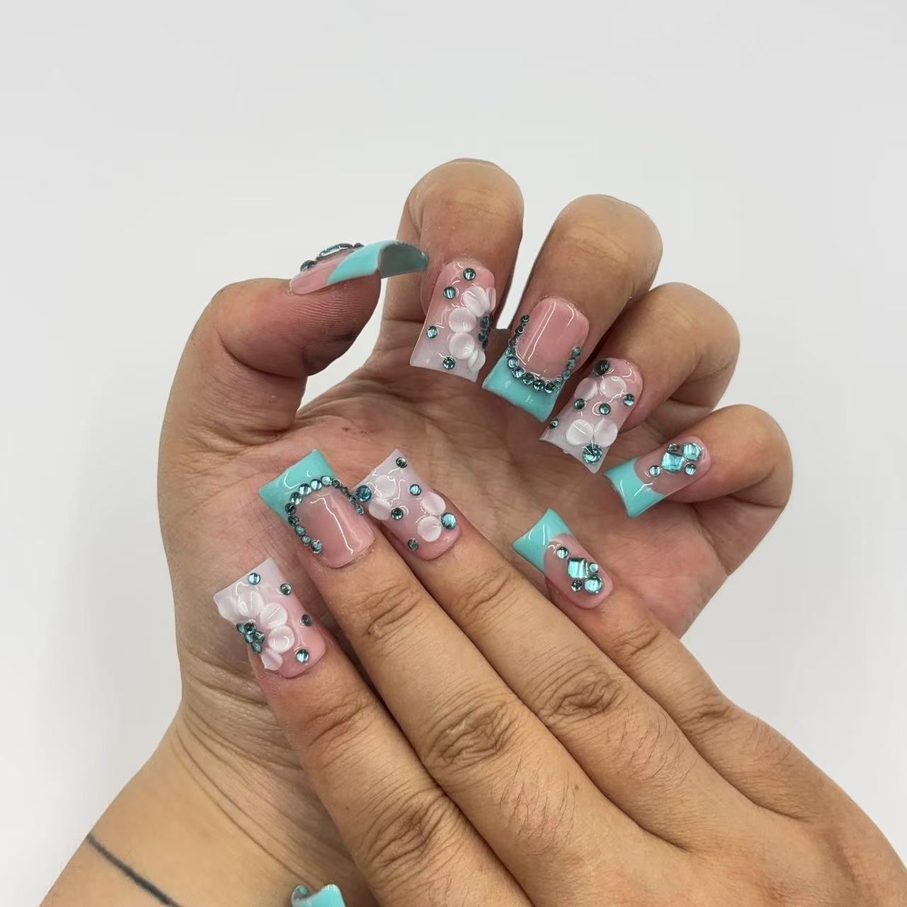 Sweet Spring Duck Nails L255