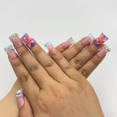 Blush Royale Duck Nails L223