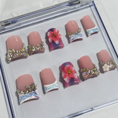 Blush Royale Duck Nails L223