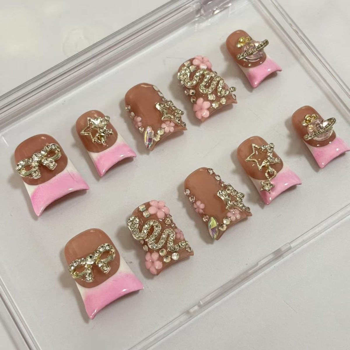 Pink Dream Duck Nails L230