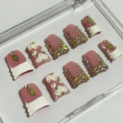 Glam Petal Duck Nails L231