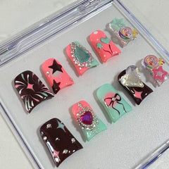 Candyland Dream Handmade Nails L275