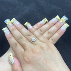 Sunny Leopard Handmade Nails L265