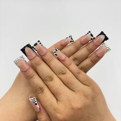 Animal Sparkle Duck Nails D018