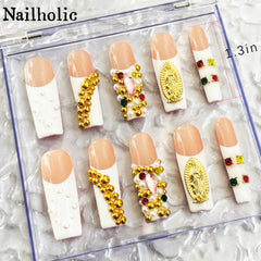Opulent Divine Handmade Nails  D048