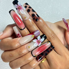 Blooming Elegance Handmade Nails D031