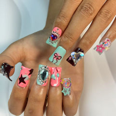 Candyland Dream Handmade Nails L275