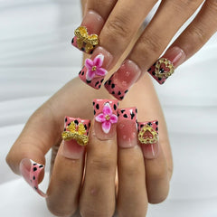 Charming Watermelon Handmade Nails L271