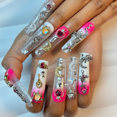 Magic Gem Handmade Nails G039