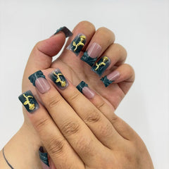 Rose Elegance duck nails D014