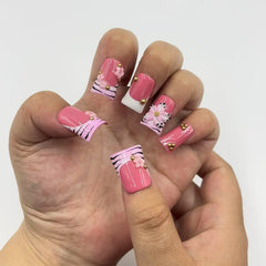 Pink Panache Handmade Nails L264