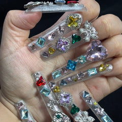Sparkle Treasure Handmade Nails G038