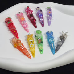 Colorful Creature Handmade Nails G032