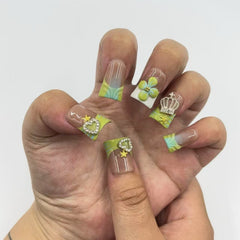 Spring Crown duck nails L241