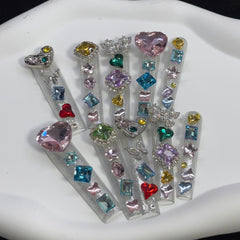Sparkle Treasure Handmade Nails G038