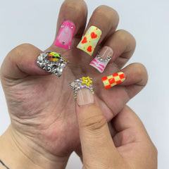 Sunshine Charm Duck nails  L220