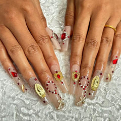 Divine Glam Handmade Nails D042