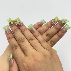 Spring Crown duck nails L241